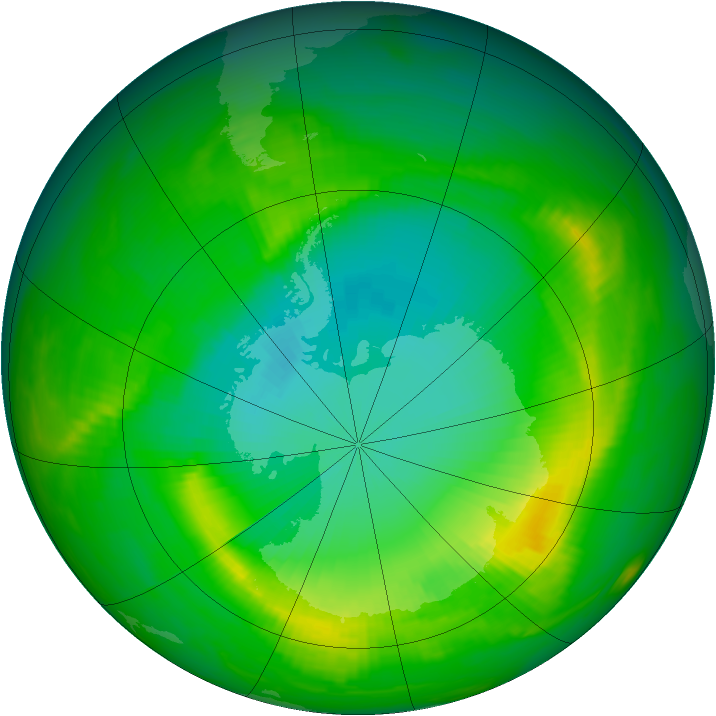 Ozone Map 1979-11-12